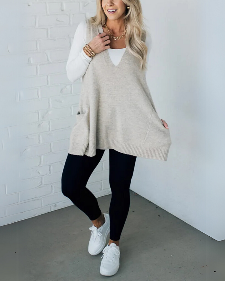 Joeline - Cozy Knit Vest