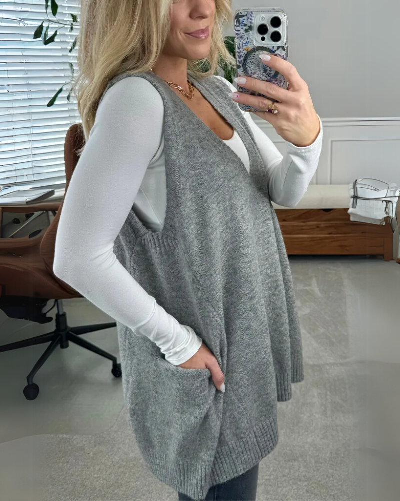 Joeline - Cozy Knit Vest