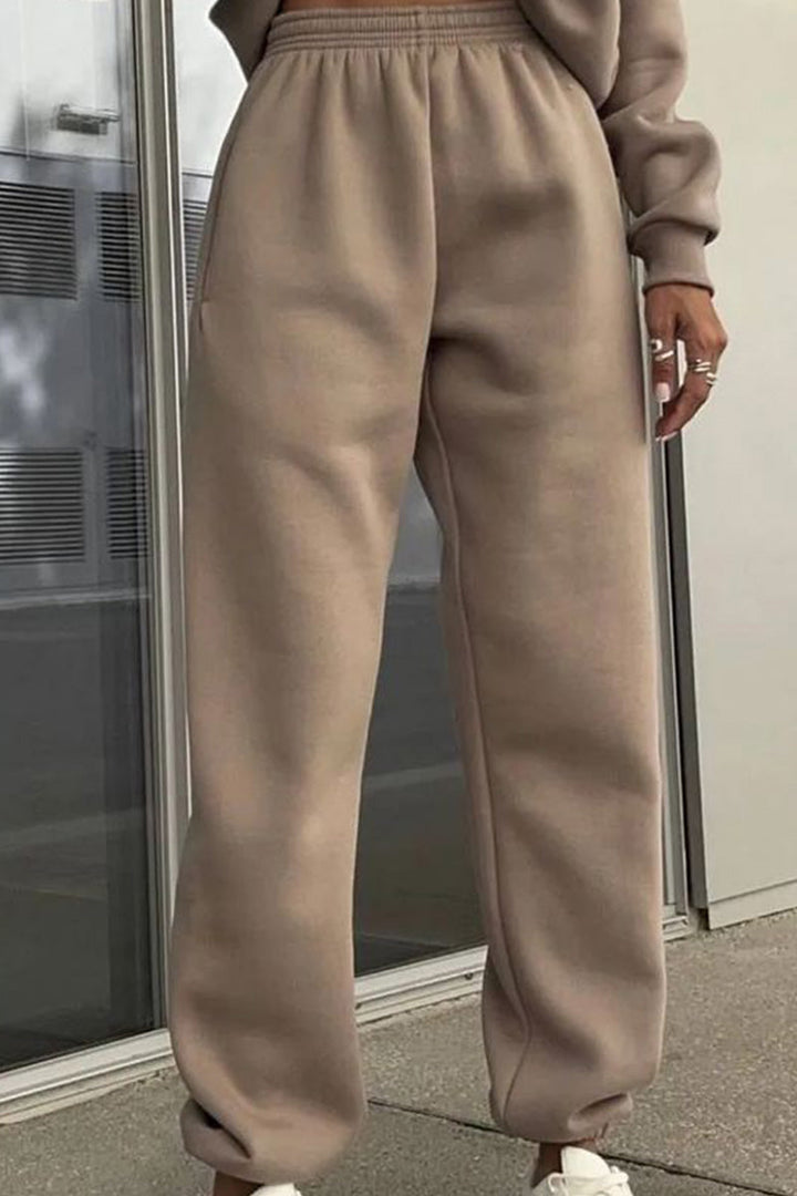 Carlas- Cotton-Blended Two-Piece Tracksuit