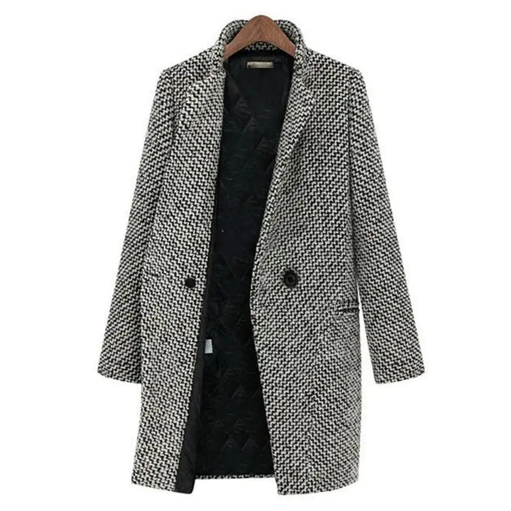 Larkini | Elegant Long Wool Coat