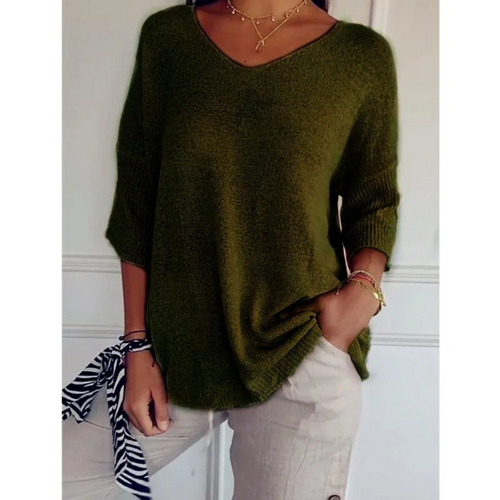 Martelli - Elegant V - neck shirt