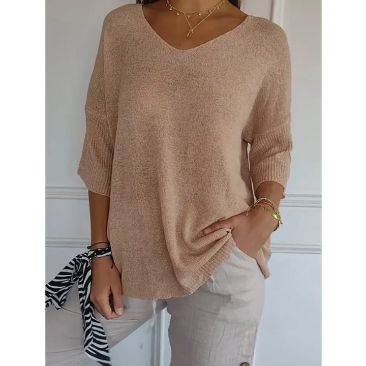 Martelli - Elegant V - neck shirt