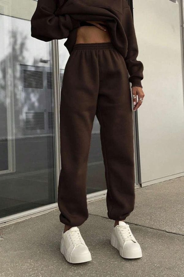 Carlas- Cotton-Blended Two-Piece Tracksuit