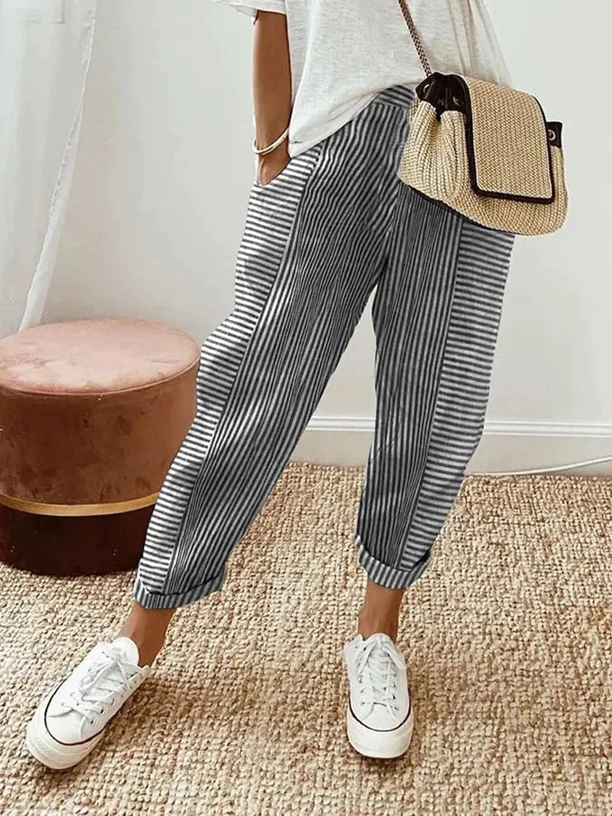 Mel- go-to trousers