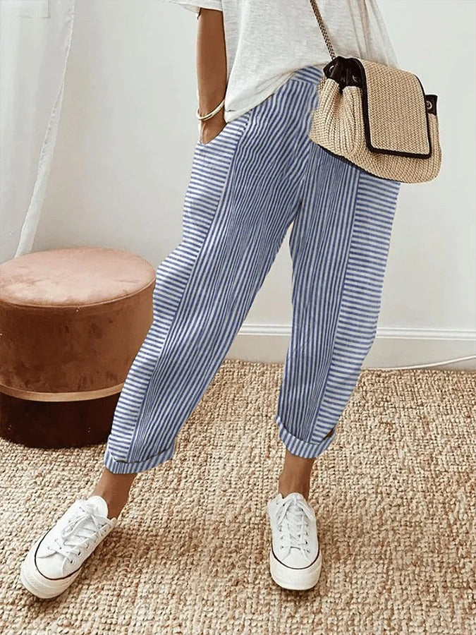 Mel- go-to trousers