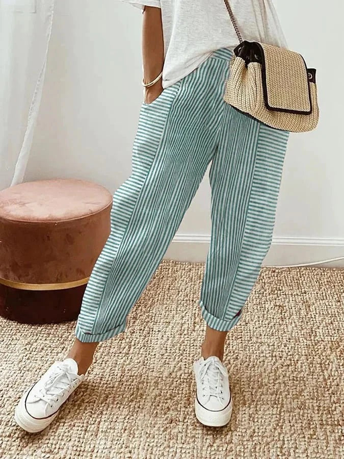 Mel- go-to trousers