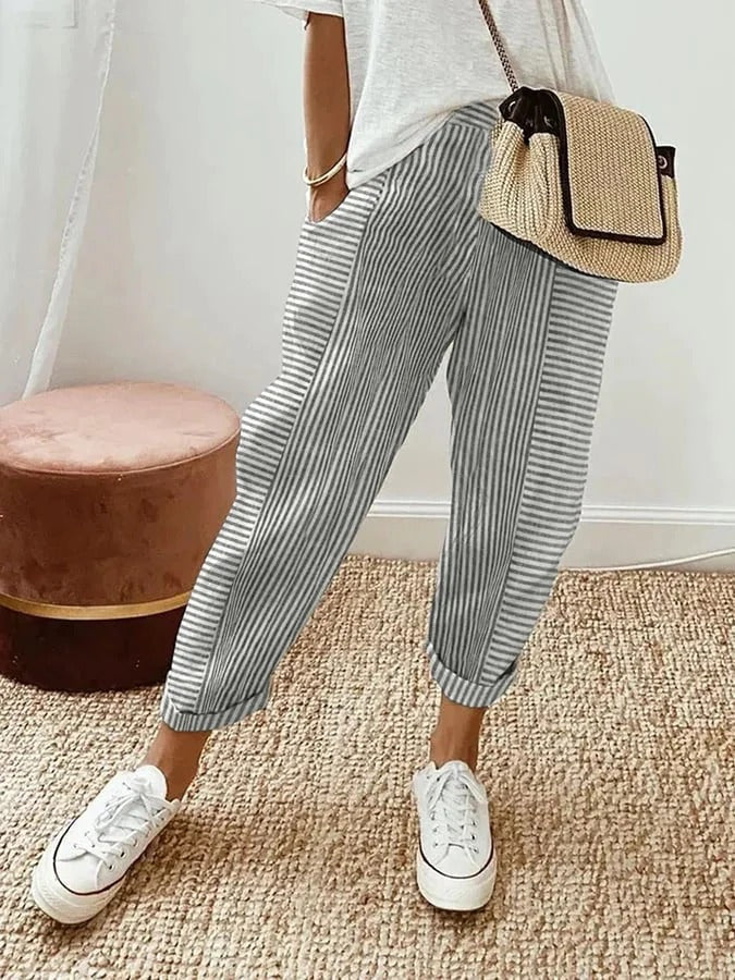 Mel- go-to trousers