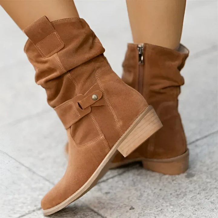 Layne - Elegant Boots With Soft Soles