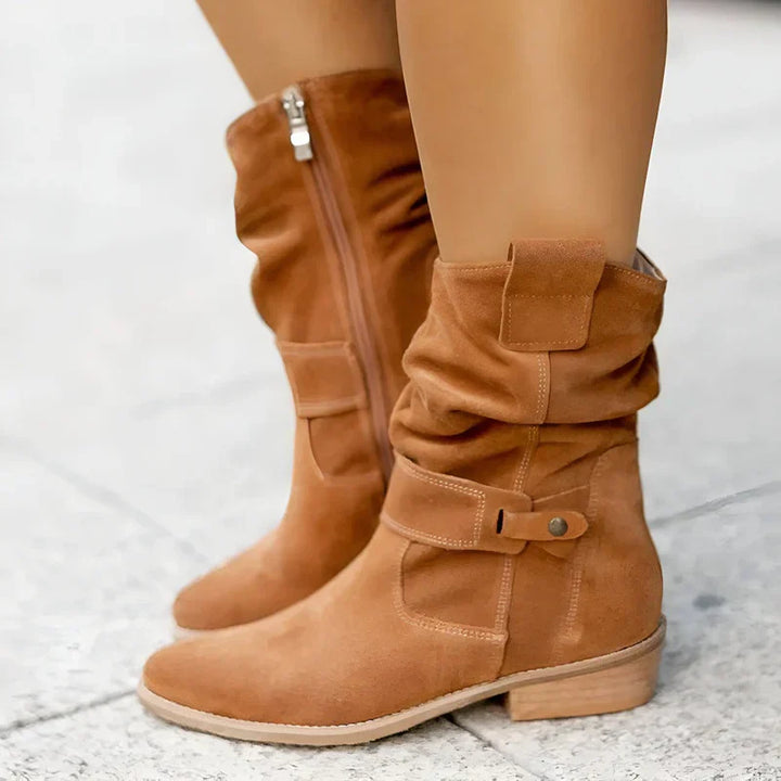 Layne - Elegant Boots With Soft Soles
