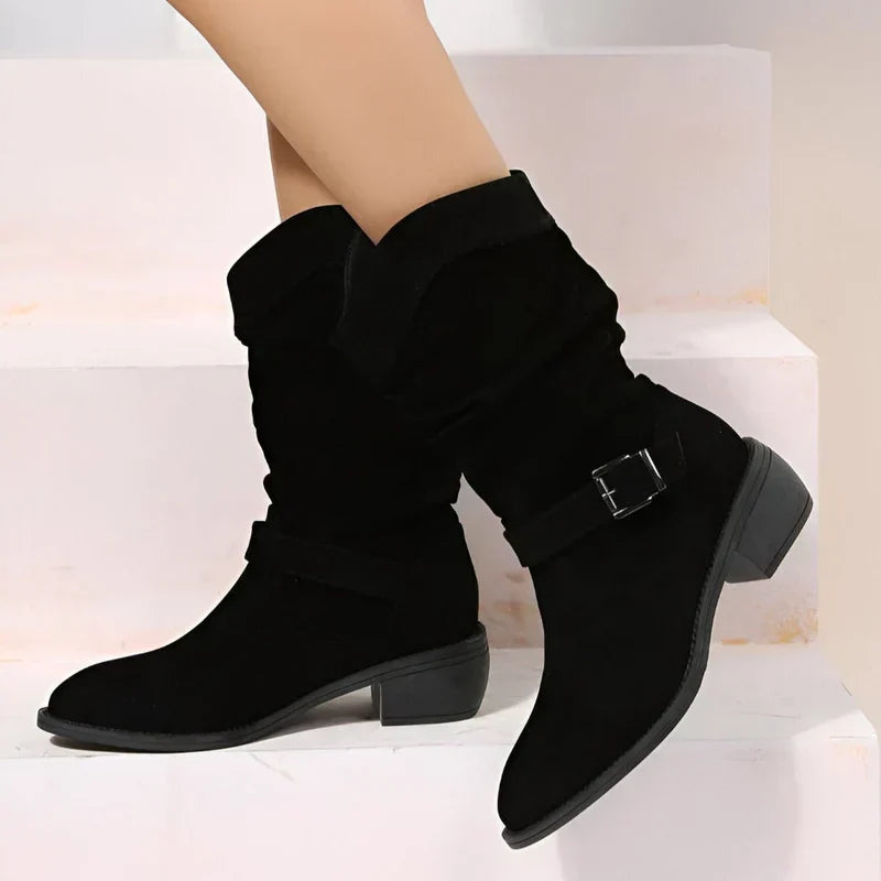 Layne - Elegant Boots With Soft Soles