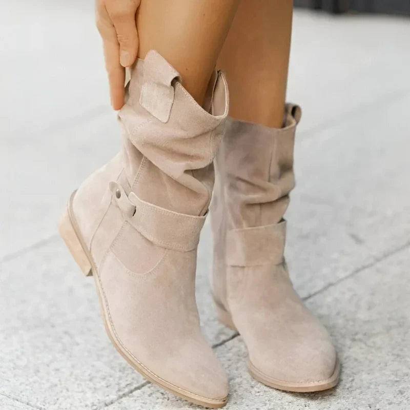 Layne - Elegant Boots With Soft Soles