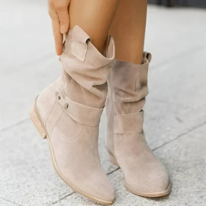 Layne - Elegant Boots With Soft Soles