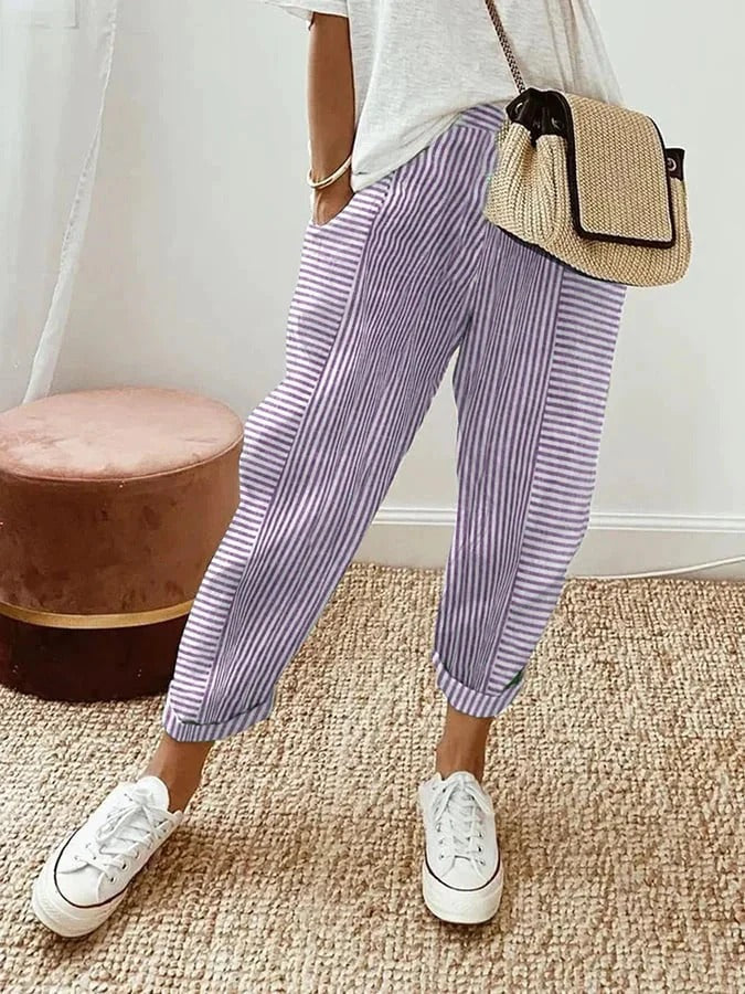 Mel- go-to trousers