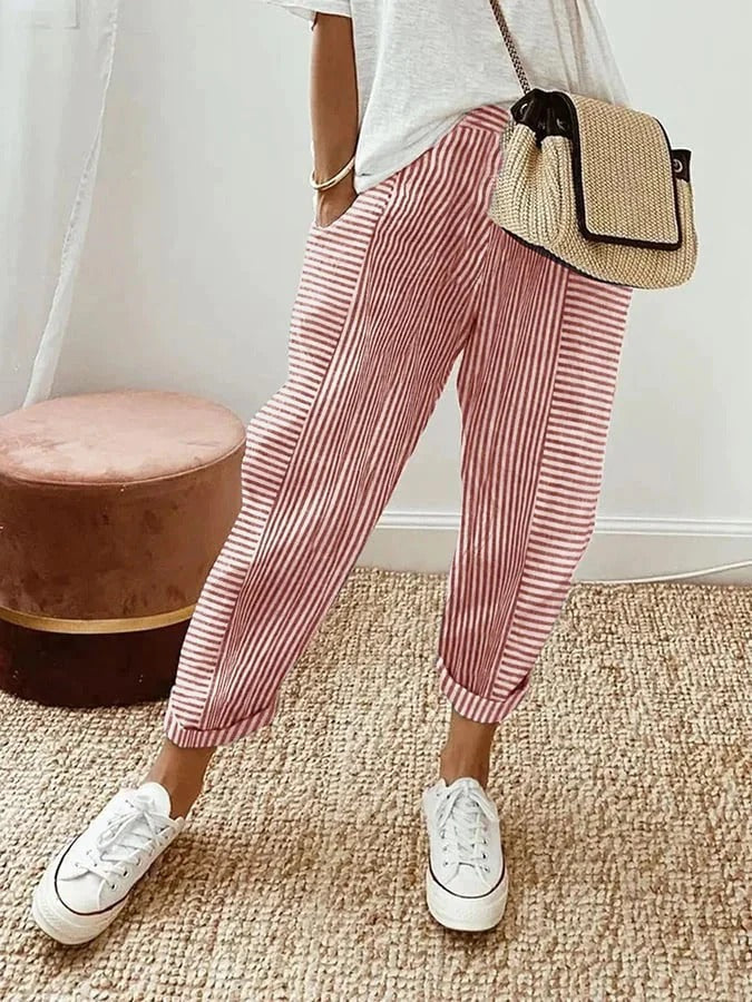 Mel- go-to trousers